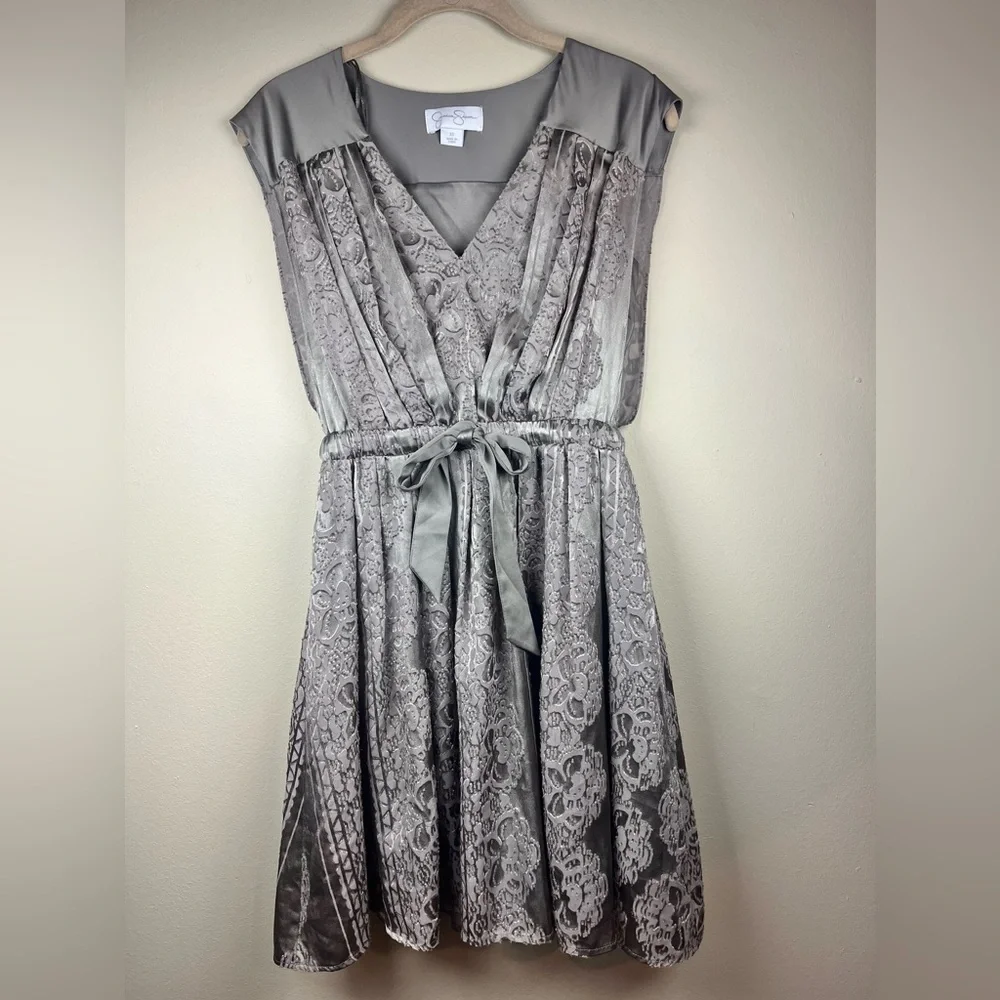 denim tube dress midi Strapless Stretch loop waistband with button pet apparel Adrianna Papell womens Soutache Material:Imported Italian Lambskin Leather